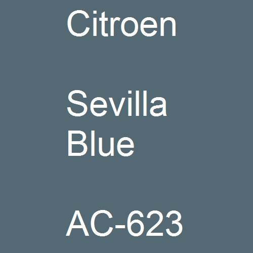 Citroen, Sevilla Blue, AC-623.